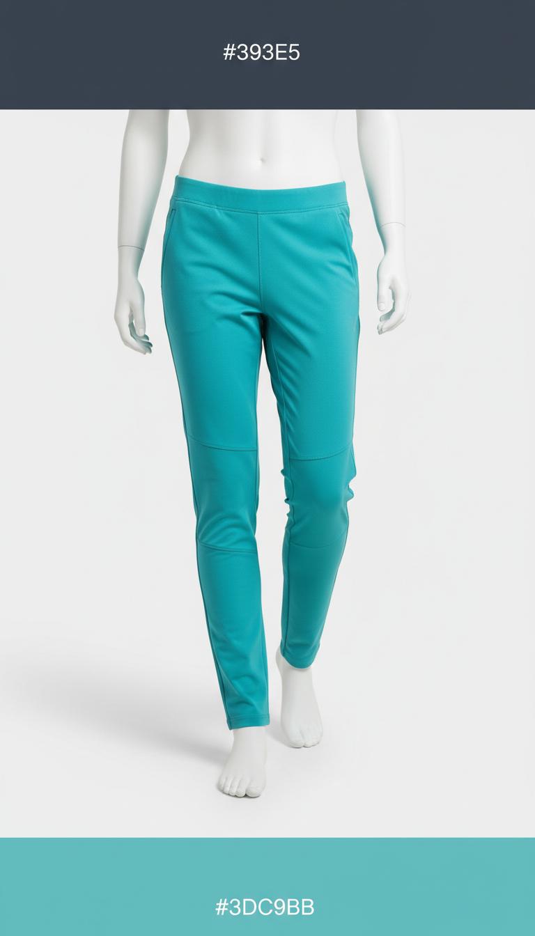 joggers turquesa dinámico